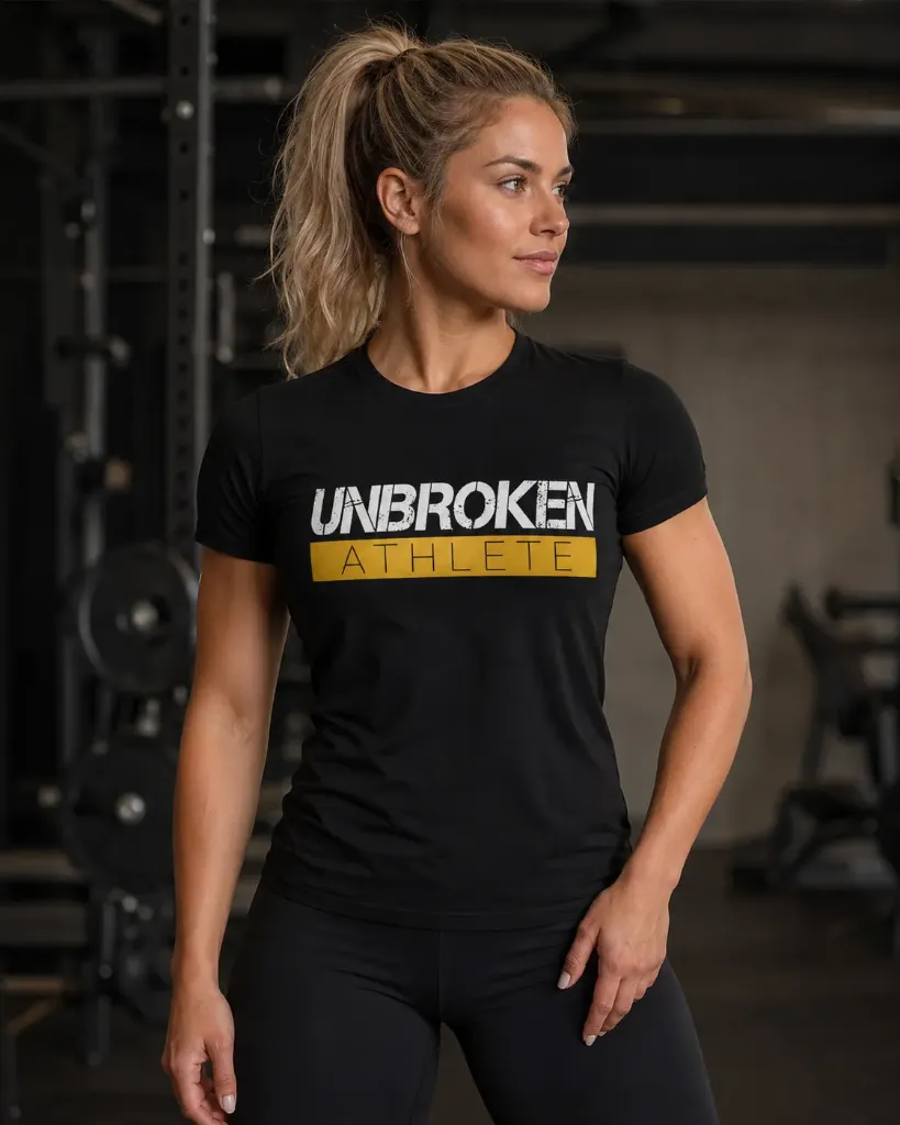 UNBROKEN AUSTRIA Athlete Active Shirt - Women (FOTO + veröf.) (Schwarz, S)